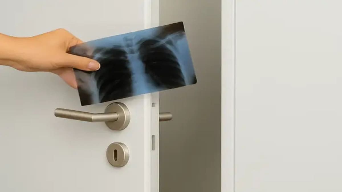 Ouverture de porte claquée
